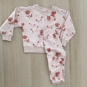 Lewis is home sweat set